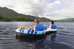 Opblaasbare strandartikelen Hydro Force Rapid Rider Dubbele Rivierband voor 2 personen 2,40 m Bestway 7