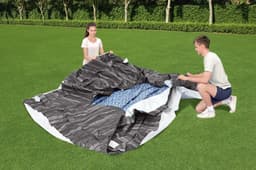 Bovengronds zwembad Steel Pro MAX bovengrondse ronde set van 366x122 cm met zonnescherm Bestway 6