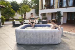 Opblaasbare bubbelbaden Lay-Z Spa Lay-Z-Spa San Francisco Energy-Efficient Smart HydroJet Pro Opblaasbare Spa met App Bediening 5-7 Personen Bestway 6