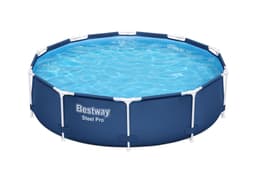 Bovengronds zwembad Steel Pro bovengronds rond zwembad van 305x76 cm Bestway 1