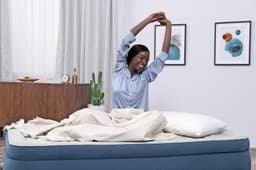 Luchtbed Bestway AlwayzAire Twin Luchtmatras met Ingebouwde Dubbele Pomp 1,91 m x 97 cm x 46 cm Bestway 5