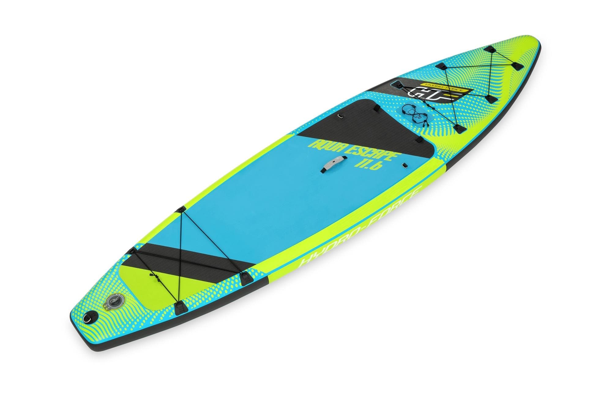 11'6" x 34" x 6" / 3.50 m x 86 cm x 15 cm Aqua Escape Convertible SUP Body