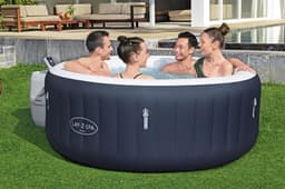 Opblaasbare bubbelbaden Lay-Z Spa Lay-Z-Spa Miami Energy-Efficient AirJet Opblaasbare Spa 2-4 Personen Bestway 2