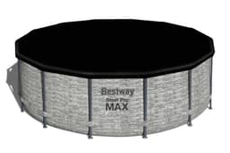 Bovengronds zwembad Steel Pro MAX bovengrondse set van 427x122 cm steenmotief Bestway 4