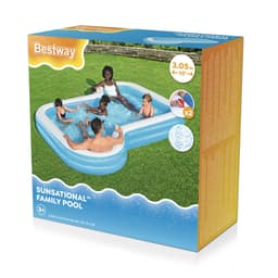 Opblaasbare spullen voor kinderen Bestway Sunsational Opblaasbaar Familiezwembad 3,05 m x 2,74 m x 46 cm Bestway 8