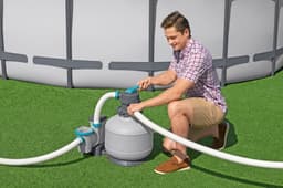 Accessoires Bestway 6.056 L Zandfilterpomp voor Bovengrondse Zwembaden Bestway 3