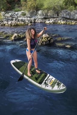 SUP en kajak Hydro-Force Oceana Omvormbare Opblaasbare Stand-Up Paddleboard en Kayak Set 3,05 m Bestway 3