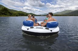 Opblaasbare strandartikelen Hydro Force Lazy Dayz Opblaasbaar Party Eiland voor 4 Personen Bestway 4