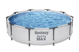 Bovengronds zwembad Steel Pro MAX Basisstructuur zwembad en ronde liner van 305x76 cm Bestway 1