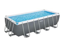 Bovengronds zwembad Power Steel bovengrondse rechthoekige set van 488x244x122 cm Bestway 1