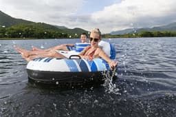 Opblaasbare strandartikelen Hydro Force Rapid Rider Dubbele Rivierband voor 2 personen 2,40 m Bestway 4