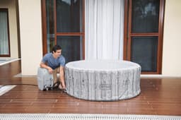 Opblaasbare bubbelbaden Lay-Z Spa Lay-Z-Spa Fiji AirJet opblaasbare spa 2-4 personen Bestway 8