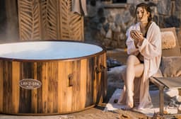Opblaasbare bubbelbaden Lay-Z Spa Lay-Z-Spa Helsinki Smart AirJet Plus Opblaasbare Spa met Appbediening voor 5-7 Personen Bestway 5