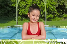 Opblaasbare spullen voor kinderen Bestway Splash-in-Shade Rond Bovengronds Zwembad met UV Careful Zonnescherm Bestway 5