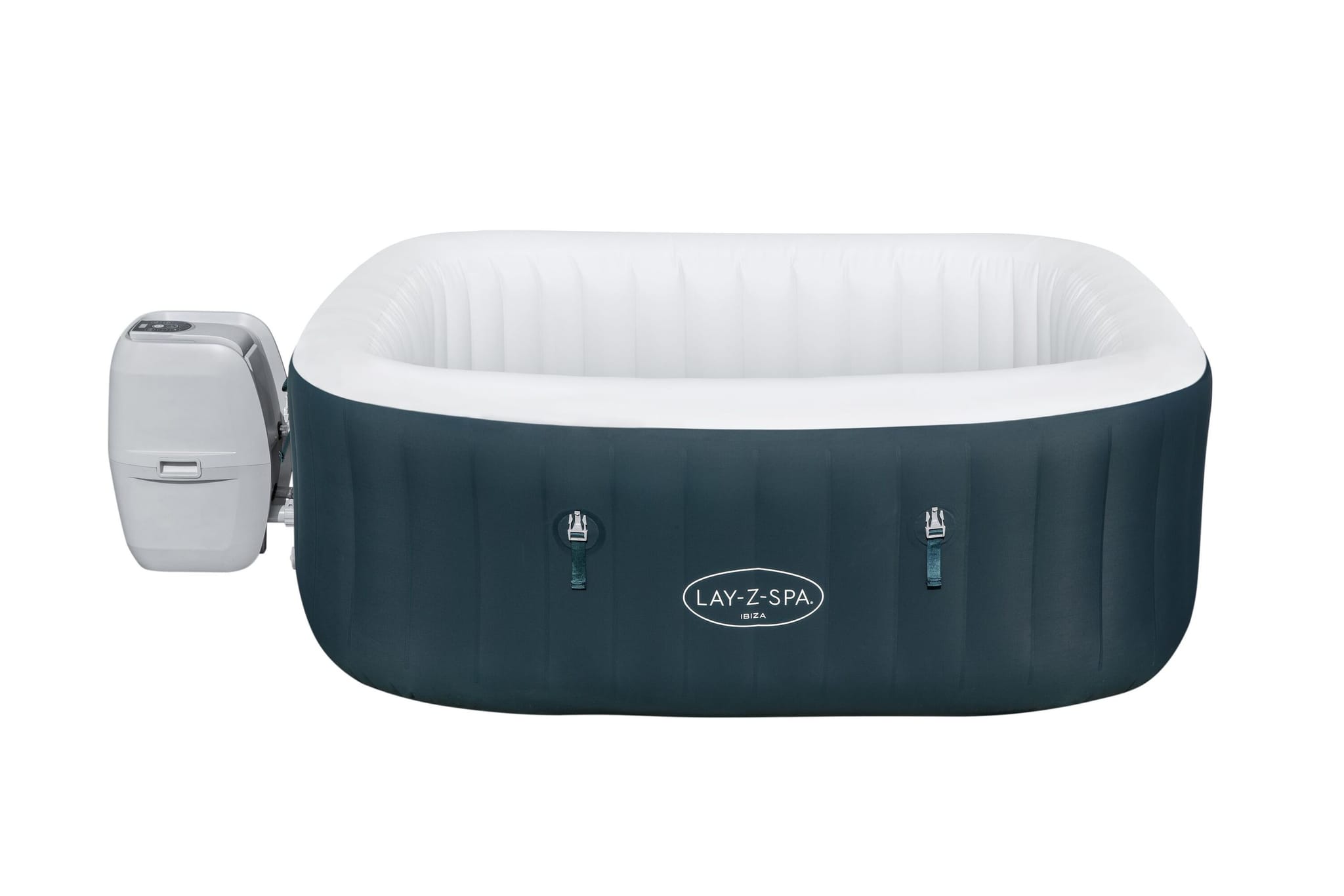 Opblaasbare bubbelbaden Lay-Z Spa Lay-Z-Spa Ibiza AirJet opblaasbare spa 4-6 personen Bestway 1