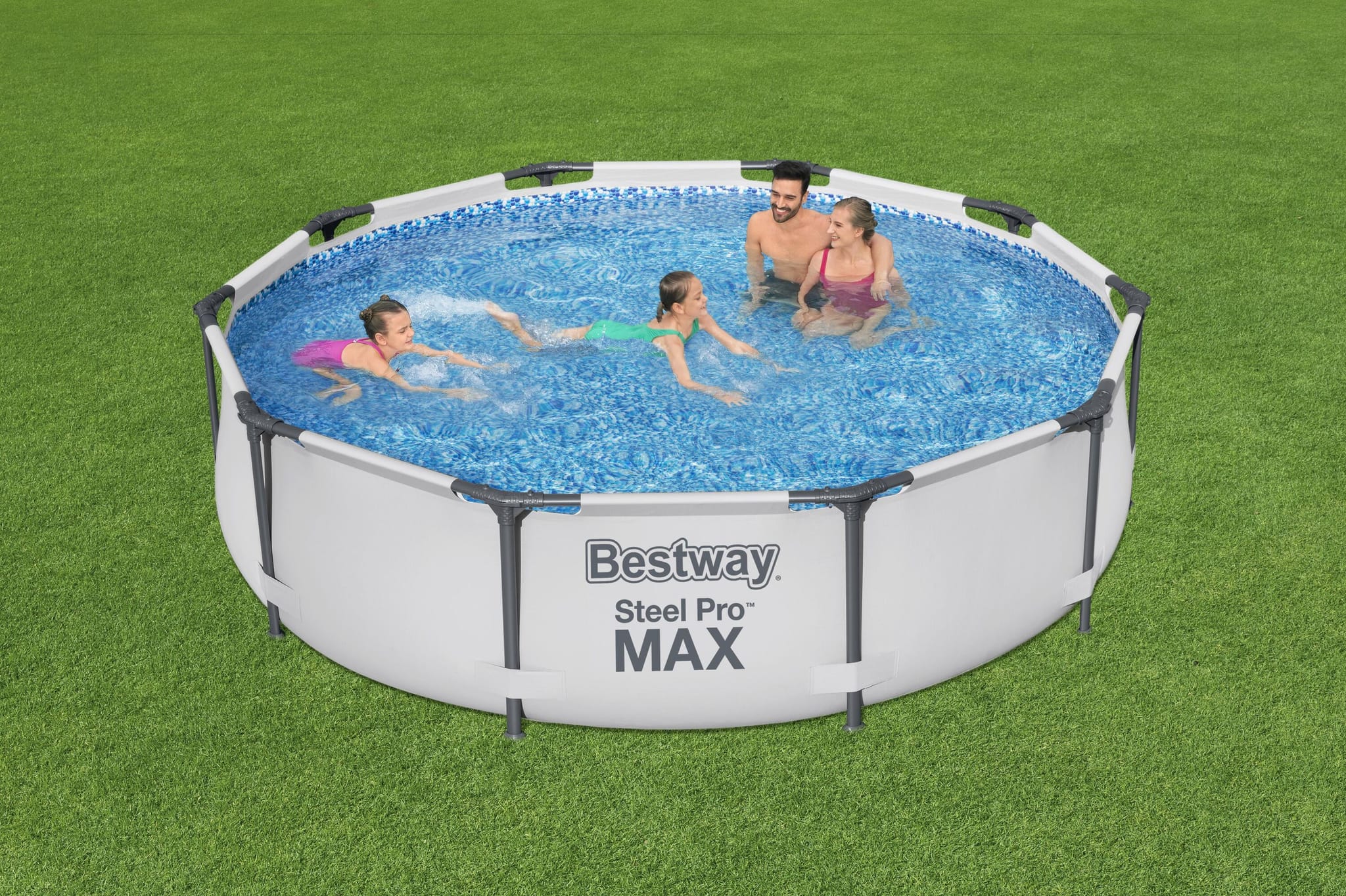 Bovengronds zwembad Steel Pro MAX bovengrondse ronde set van 305x76 cm Bestway 3