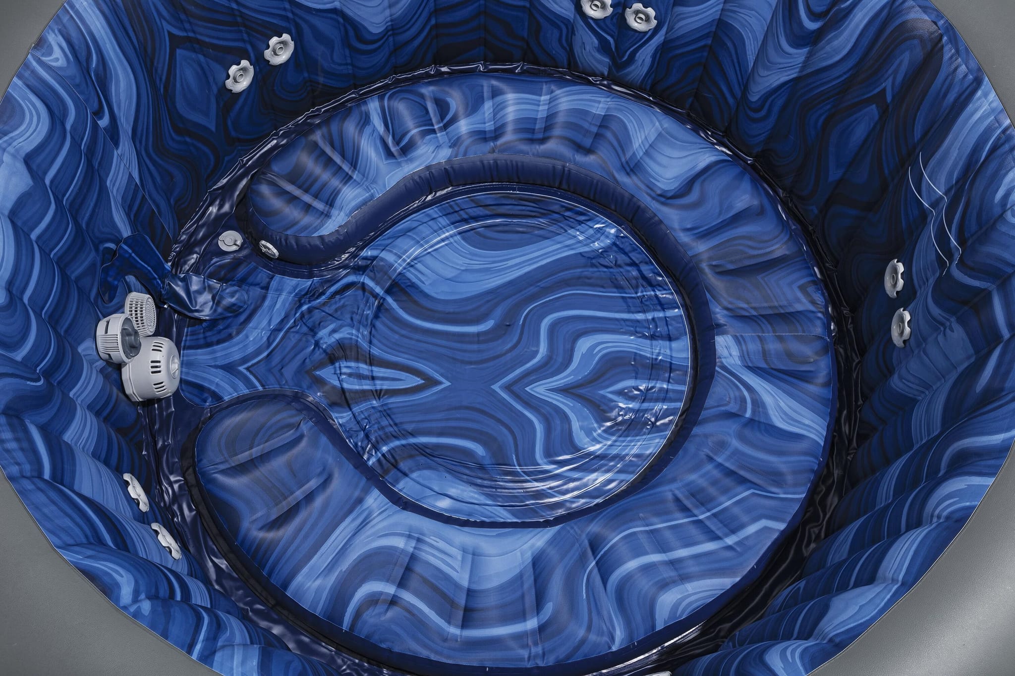 Opblaasbare bubbelbaden Lay-Z Spa Lay-Z-Spa Santorini HydroJet Pro opblaasbare spa 5-7 personen Bestway 7