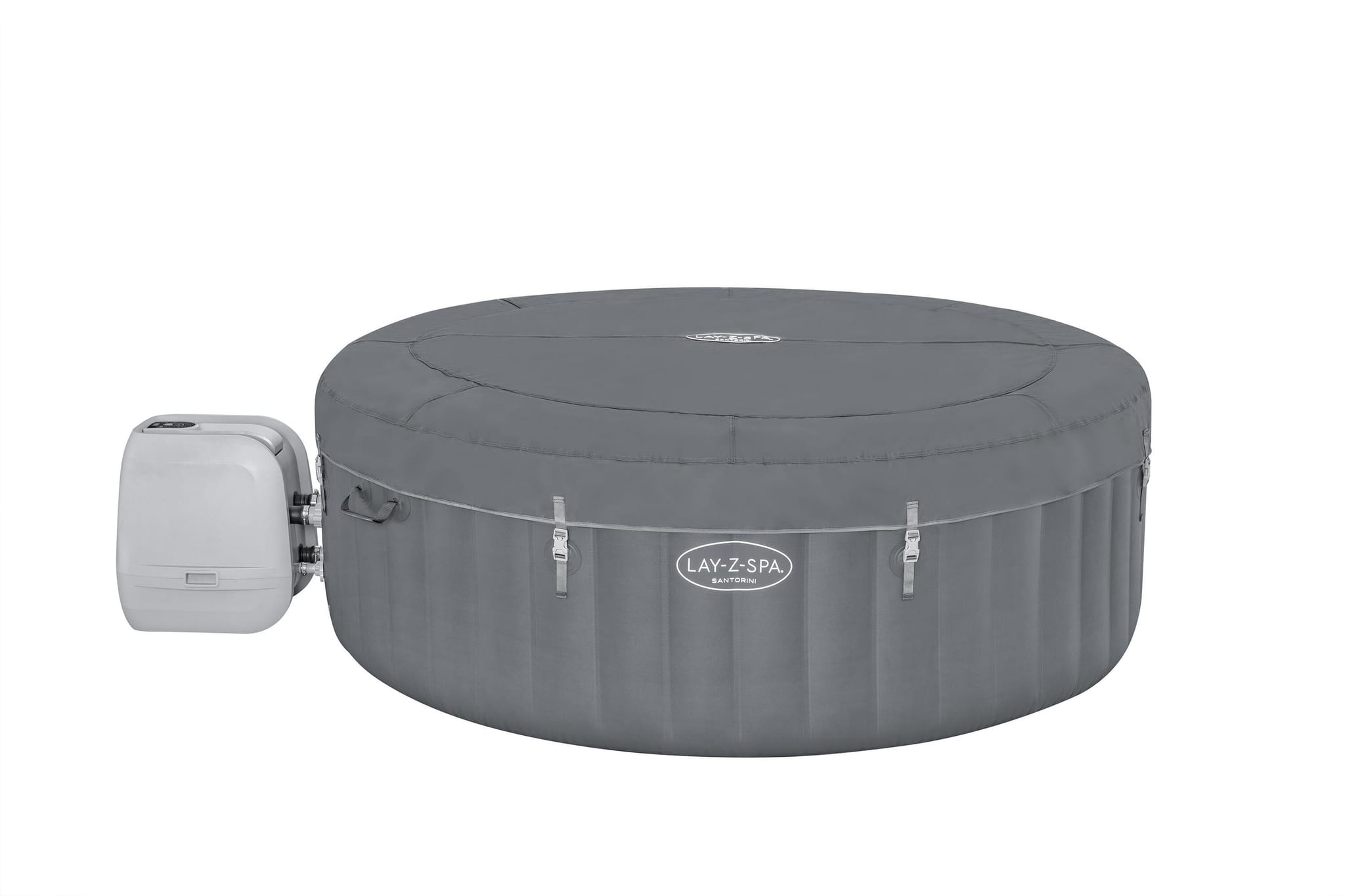 Opblaasbare bubbelbaden Lay-Z Spa Lay-Z-Spa Santorini HydroJet Pro opblaasbare spa 5-7 personen Bestway 9
