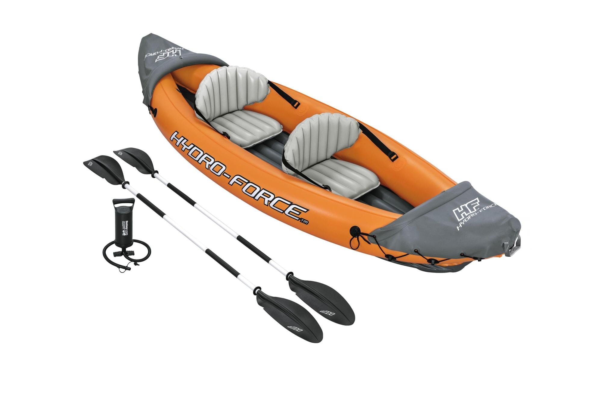SUP en kajak Rapid opblaasbare kayak van 321x100 cm, voor 2 personen Bestway 21