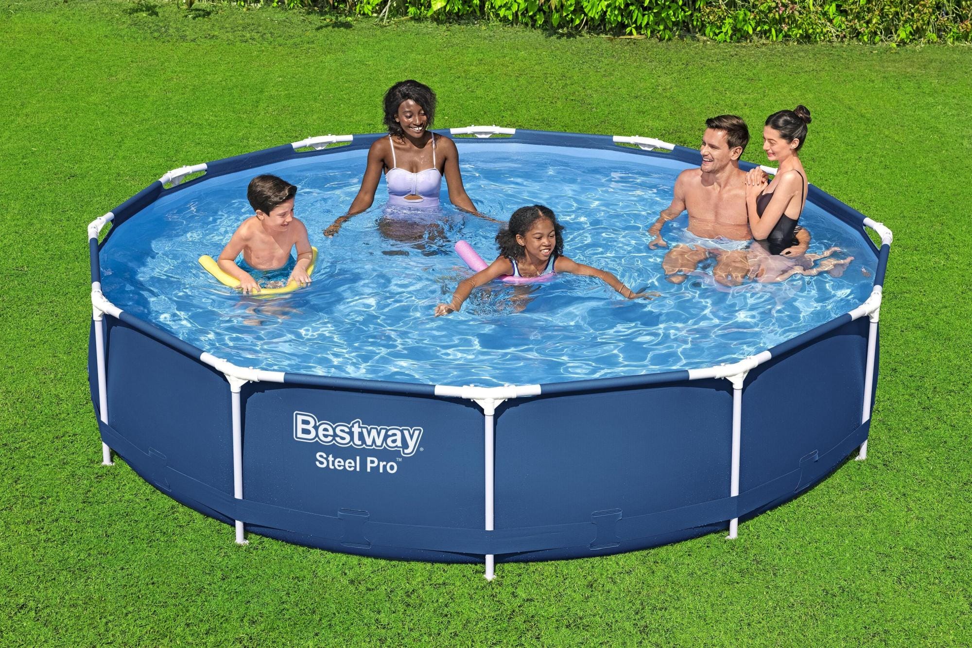 Bovengronds zwembad Steel Pro bovengrondse ronde set van 366x76 cm Bestway 4