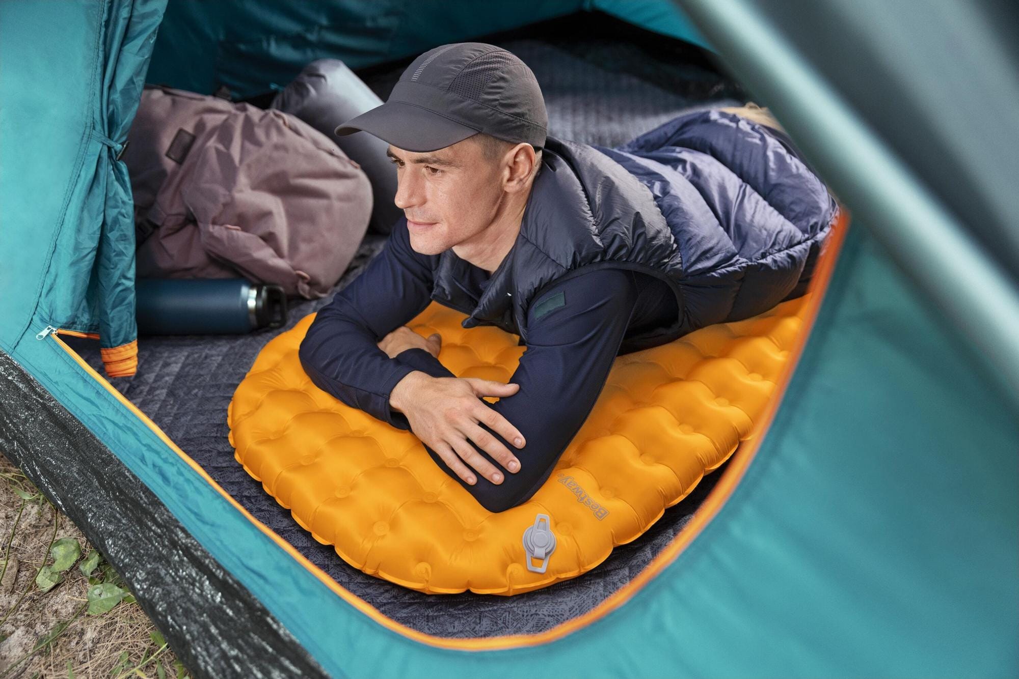 Luchtbed Bestway RidgeLite Geïsoleerde Grote Mummy Slaapmat Bestway 3