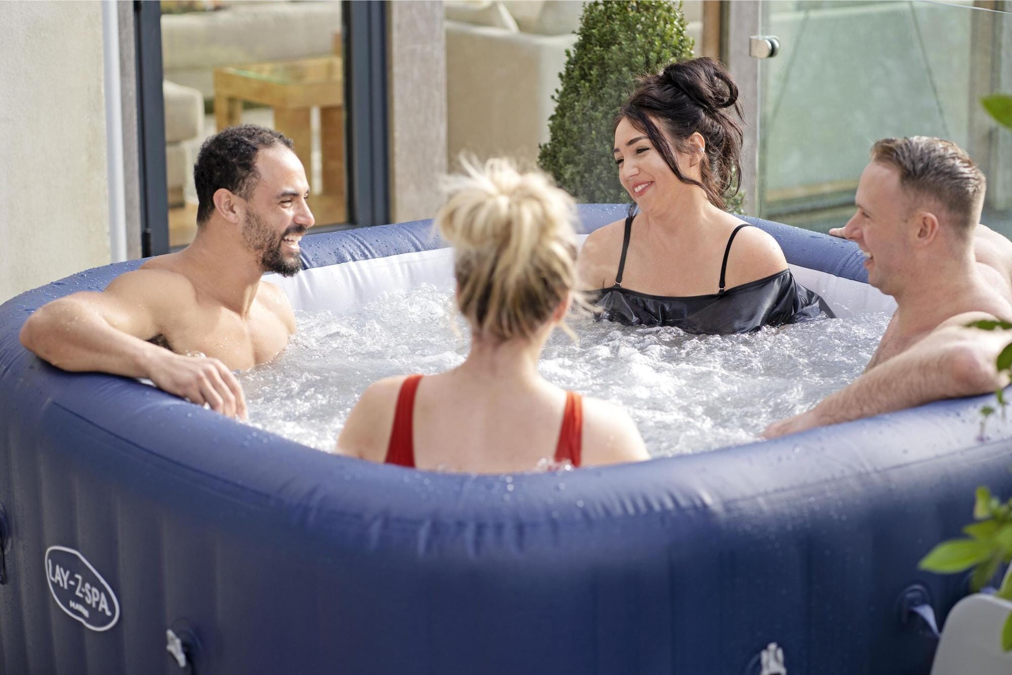 Opblaasbare bubbelbaden Lay-Z Spa Lay-Z-Spa Hawaii AirJet opblaasbare spa 4-6 personen Bestway 5