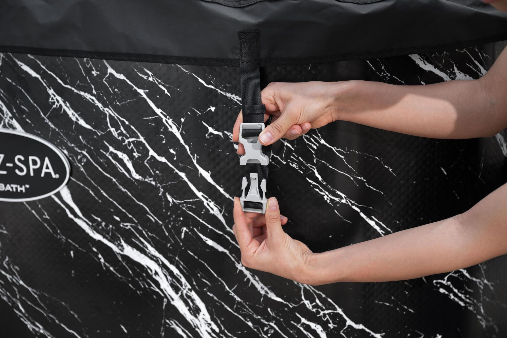 Opblaasbare bubbelbaden Lay-Z Spa Lay-Z-Spa Glacial Dip Cold Plunge Herstellend IJS Badkuip voor 2 Personen Bestway 10