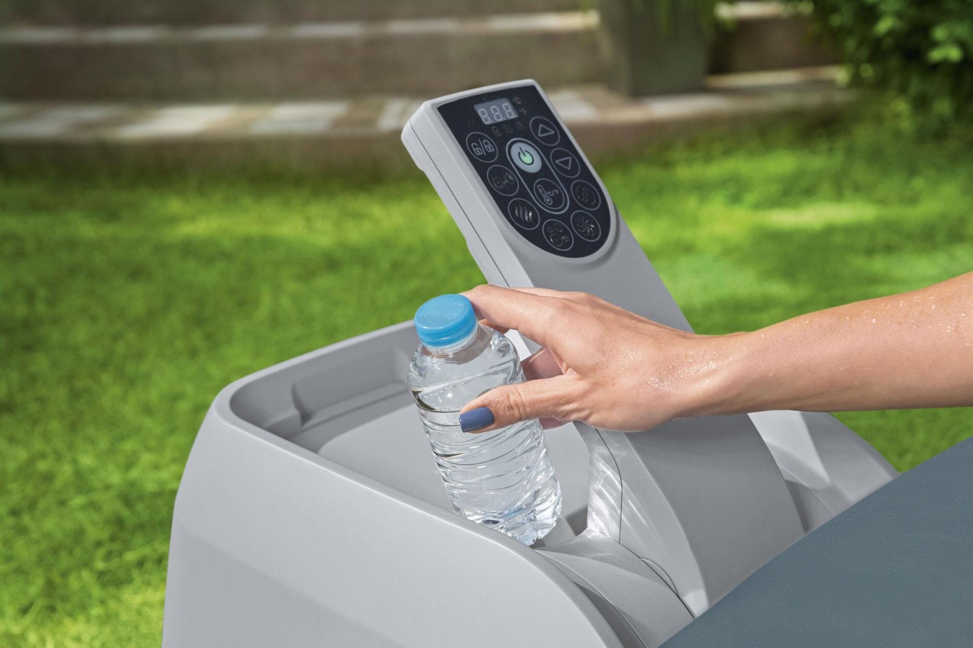 Opblaasbare bubbelbaden Lay-Z Spa Lay-Z-Spa Hawaii HydroJet Pro opblaasbare hottub 4-6 personen Bestway 12