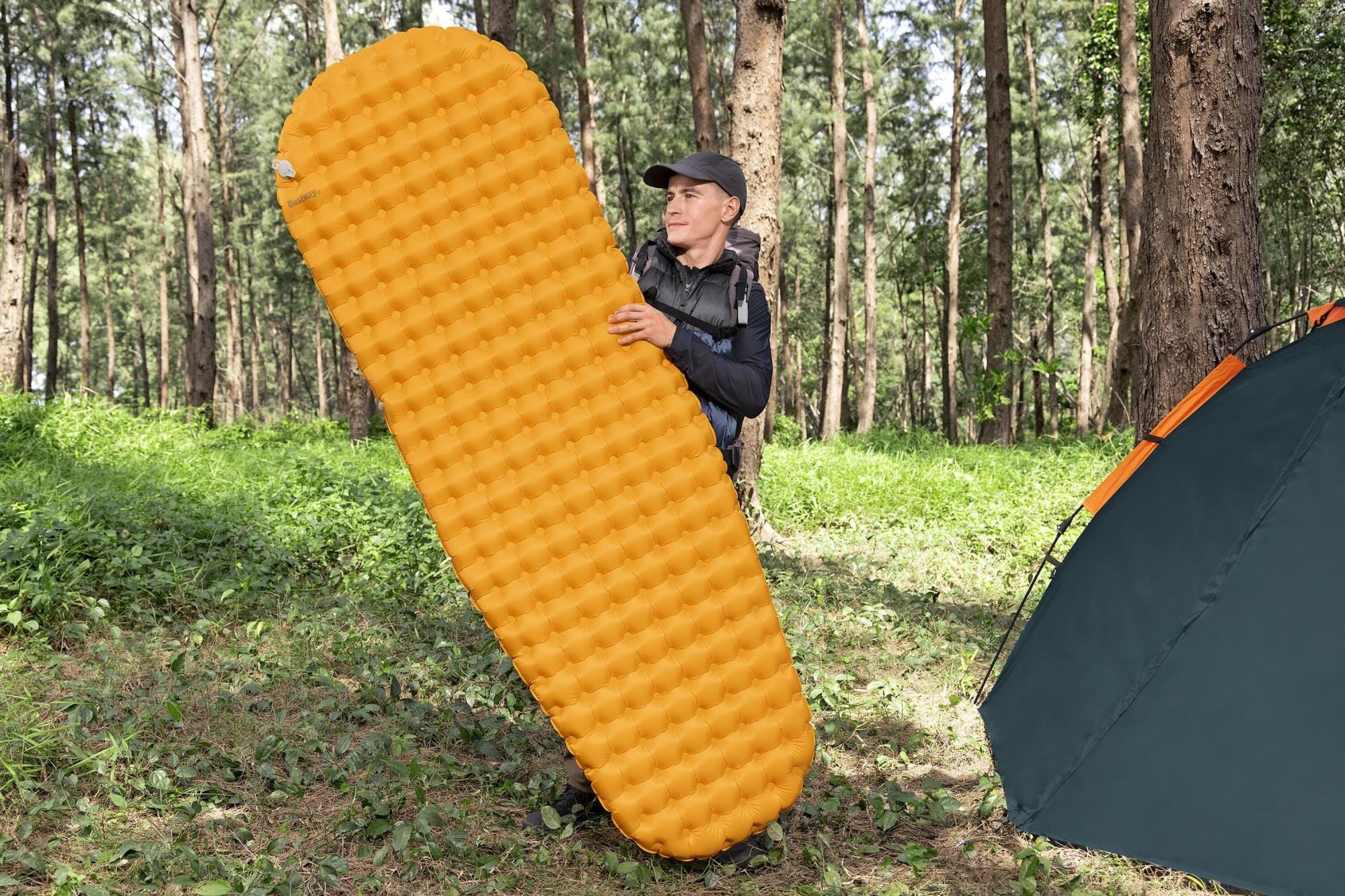 Luchtbed Bestway RidgeLite Geïsoleerde Grote Mummy Slaapmat Bestway 4