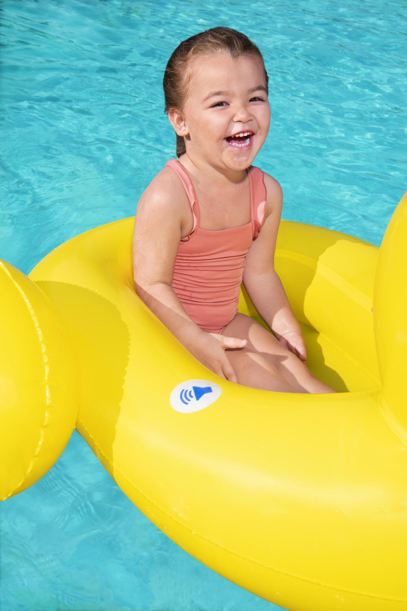 Opblaasbare spullen voor kinderen Bestway Funspeakers Opblaasbare Eendjes Babyboot Bestway 1