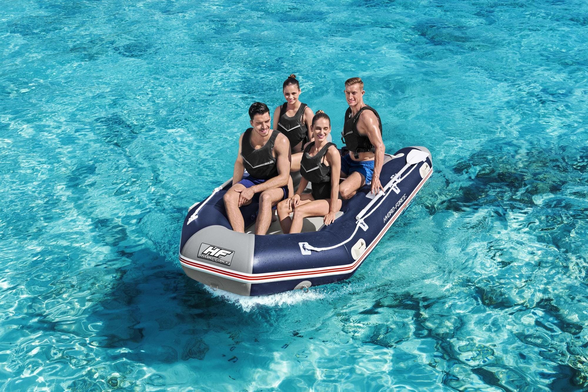 SUP en kajak Hydro-Force Mirovia Pro Opblaasbare Sportboot Set 3,30 m Bestway 2