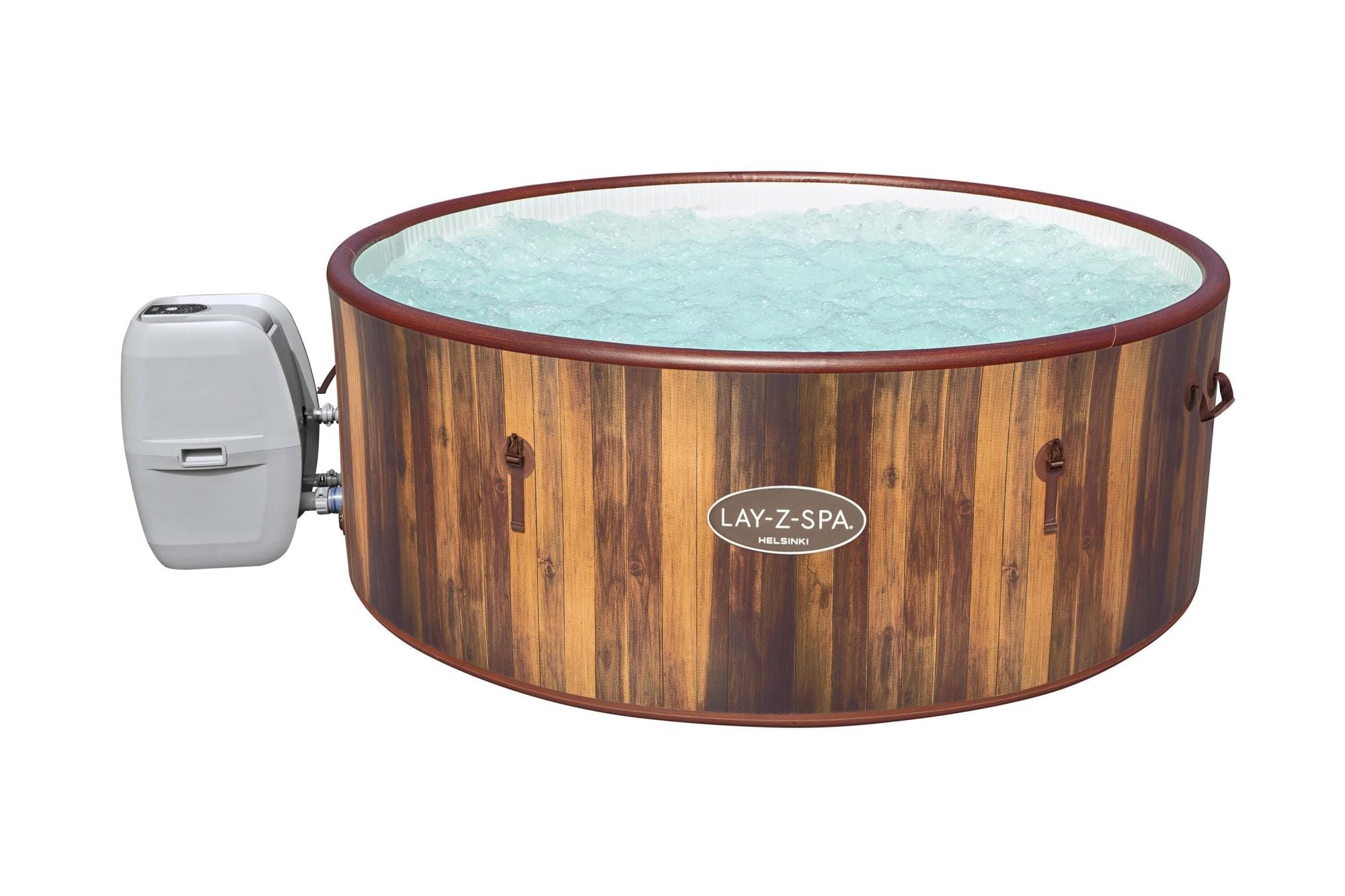 Opblaasbare bubbelbaden Lay-Z Spa Lay-Z-Spa Helsinki Smart AirJet Plus Opblaasbare Spa met Appbediening voor 5-7 Personen Bestway 1