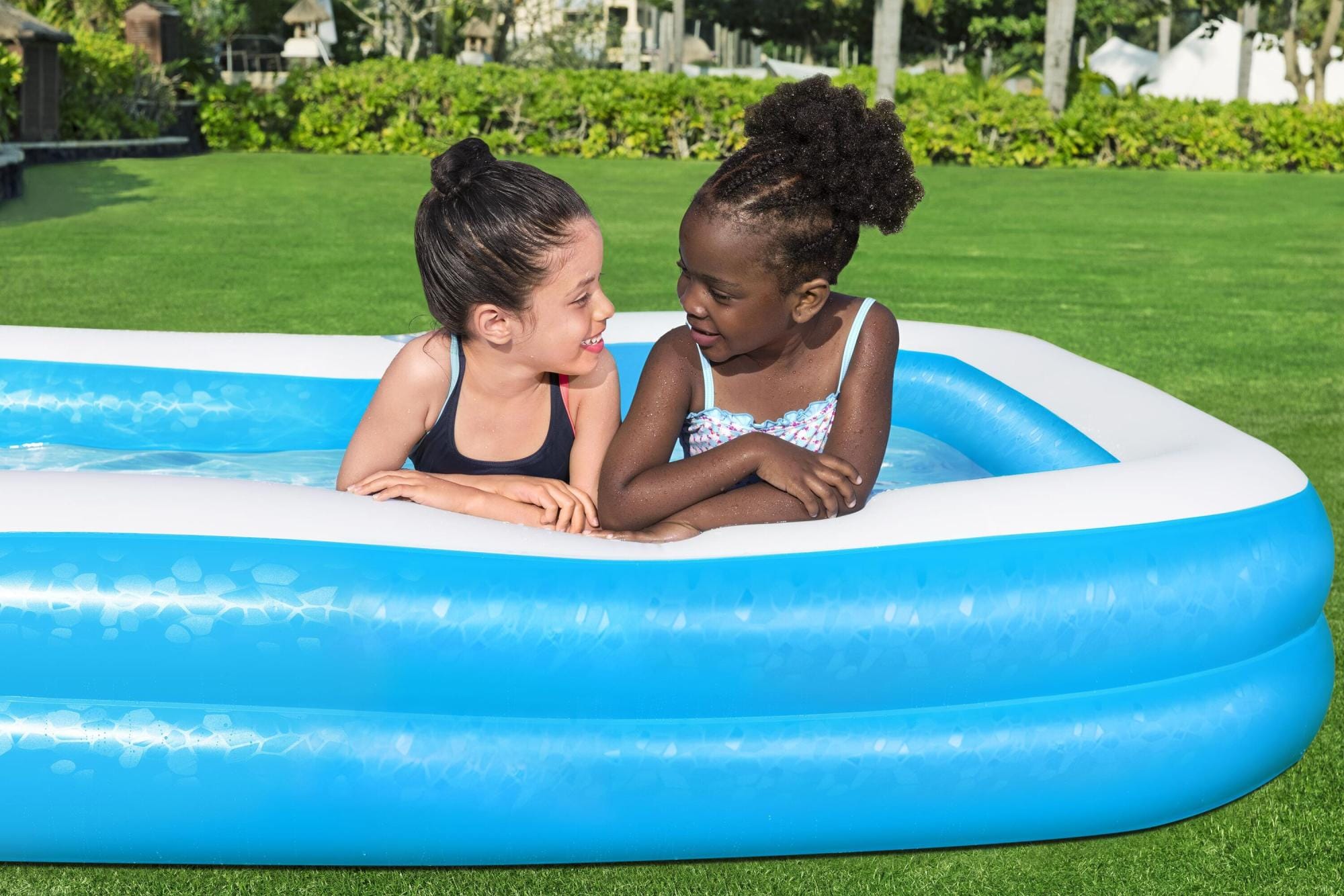 Opblaasbare spullen voor kinderen Bestway Sunsational Opblaasbaar Familiezwembad 3,05 m x 2,74 m x 46 cm Bestway 6