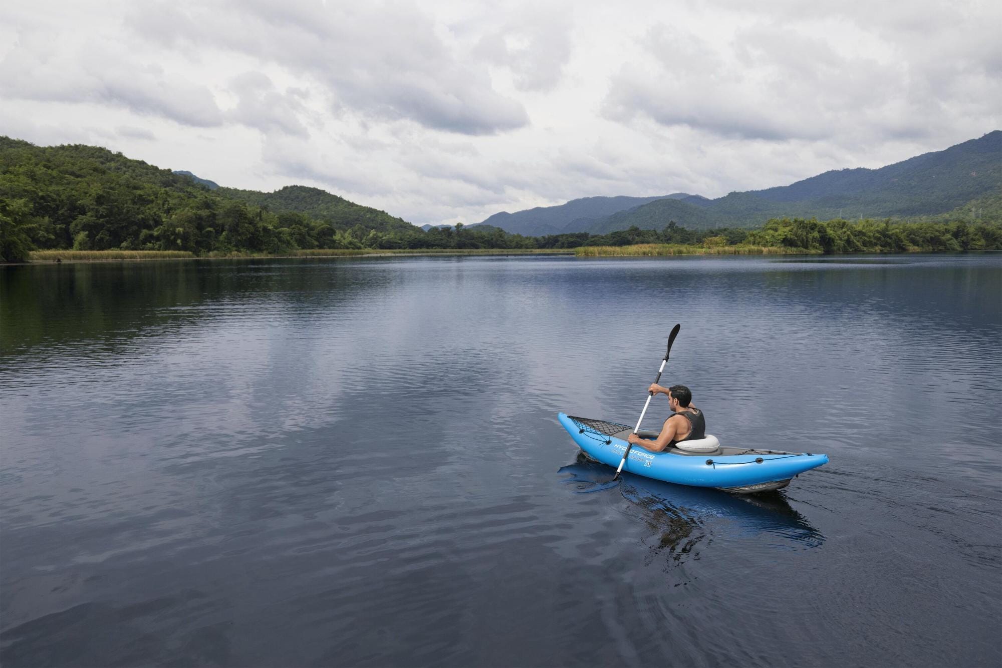 SUP en kajak Hydro Force Cove Champion X1 Opblaasbare Kajak Set voor 1 Persoon 2,75 m Bestway 5