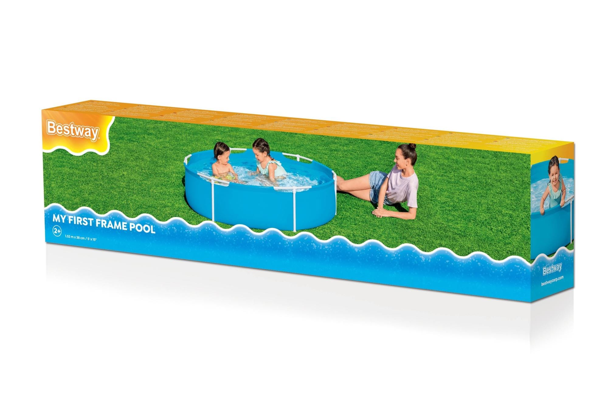 Opblaasbare spullen voor kinderen Bestway My First Frame Bovengronds Zwembad 1,52 m x 38 cm Bestway 6