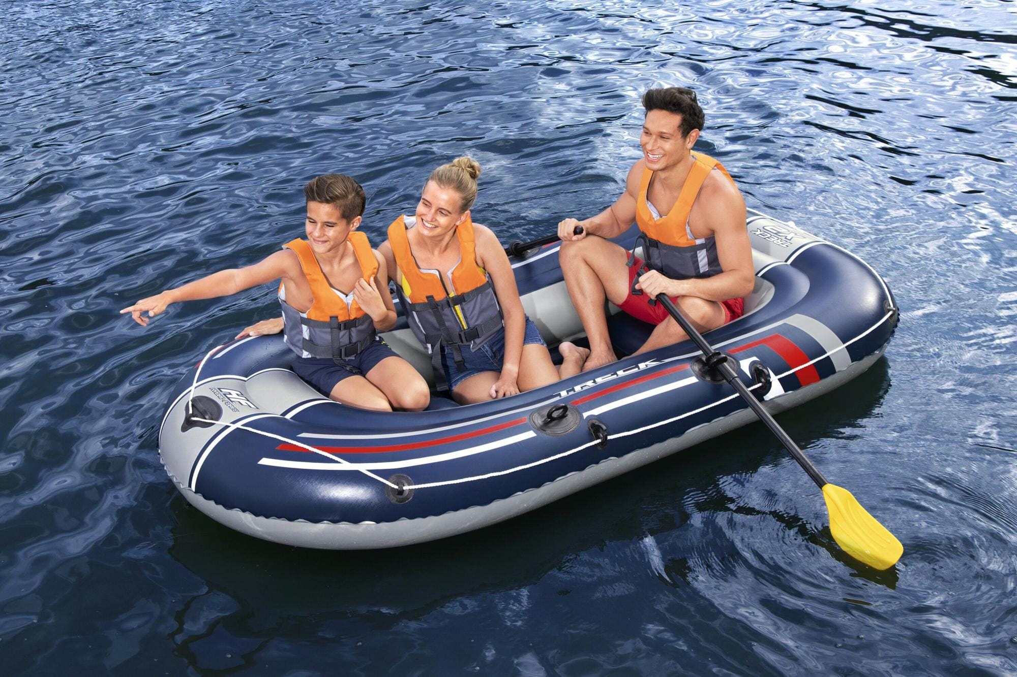 SUP en kajak Hydro-Force Treck X2-set met opblaasboot Bestway 5