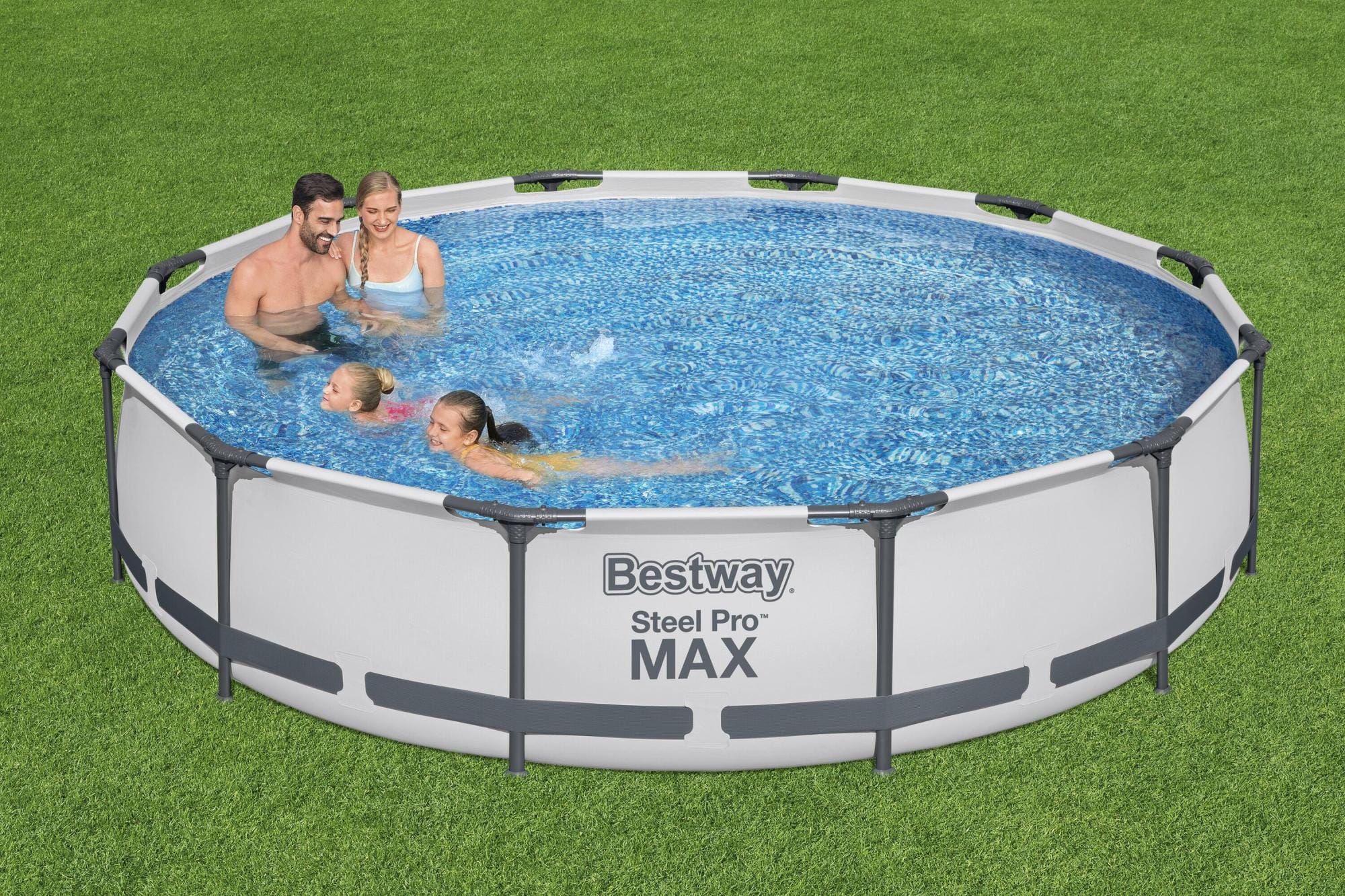Bovengronds zwembad Steel Pro MAX bovengrondse ronde set van 366x76 cm Bestway 4