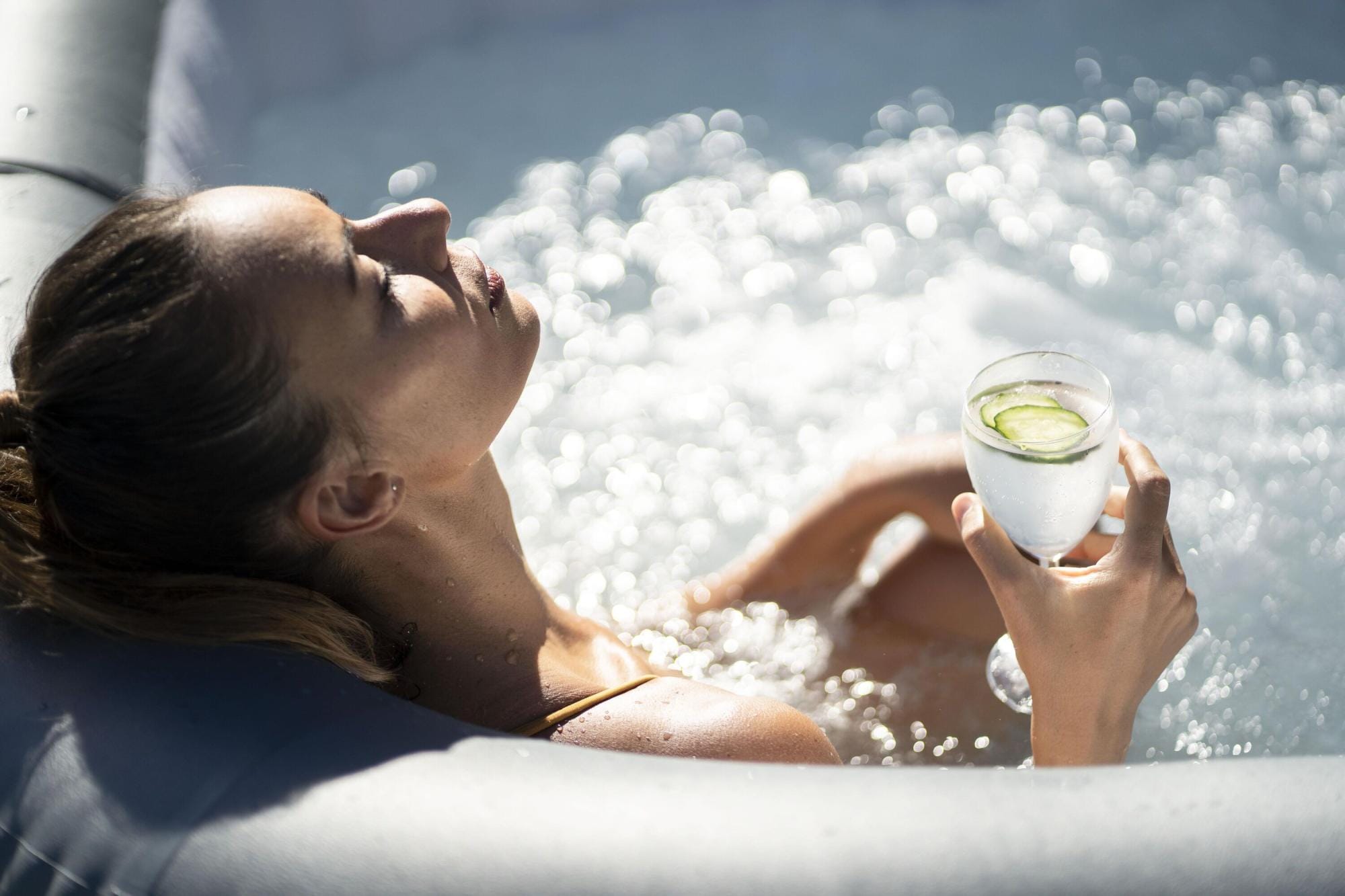 Opblaasbare bubbelbaden Lay-Z Spa Lay-Z-Spa Hawaii HydroJet Pro opblaasbare hottub 4-6 personen Bestway 5