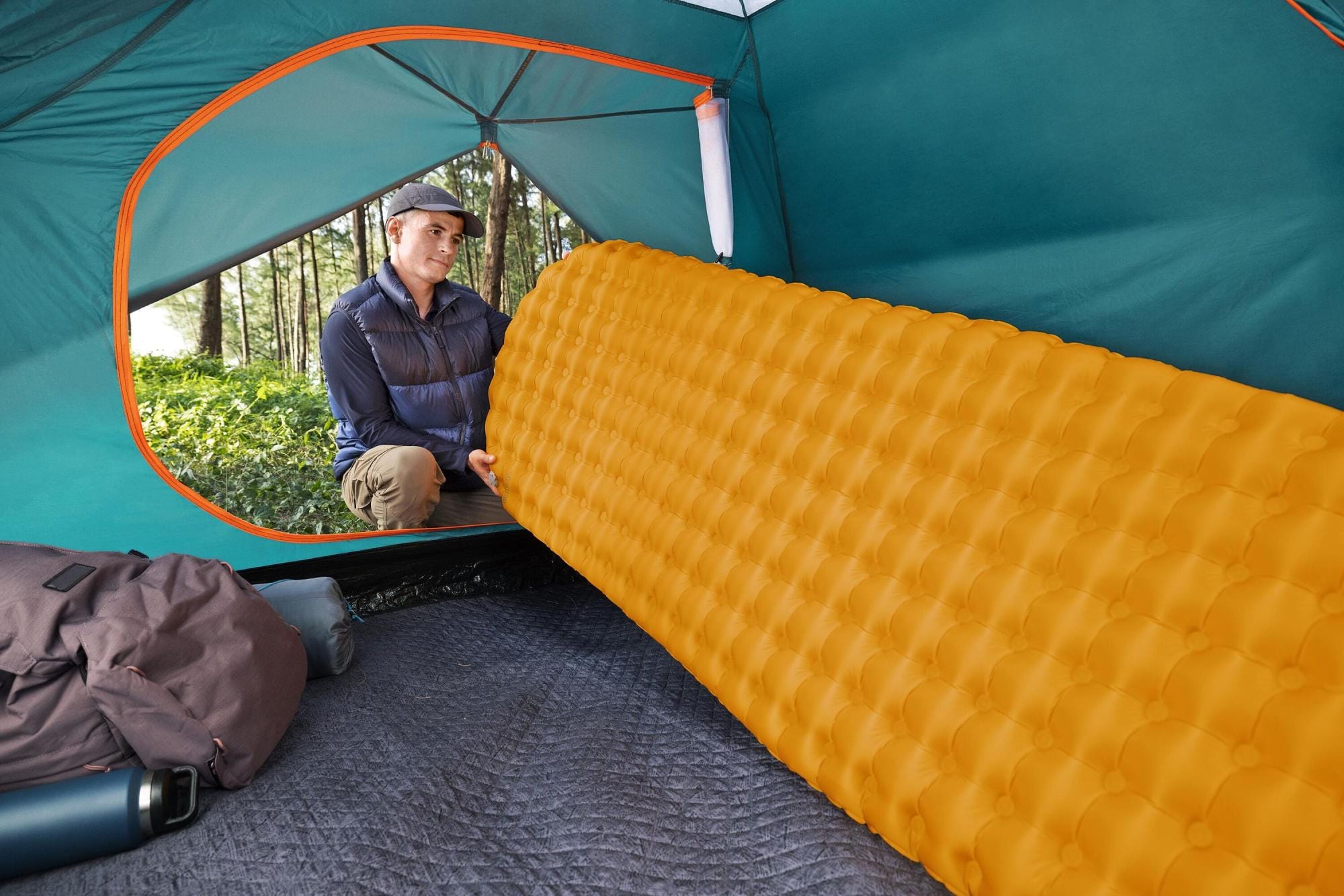 Luchtbed Bestway RidgeLite Geïsoleerde Grote Mummy Slaapmat Bestway 6