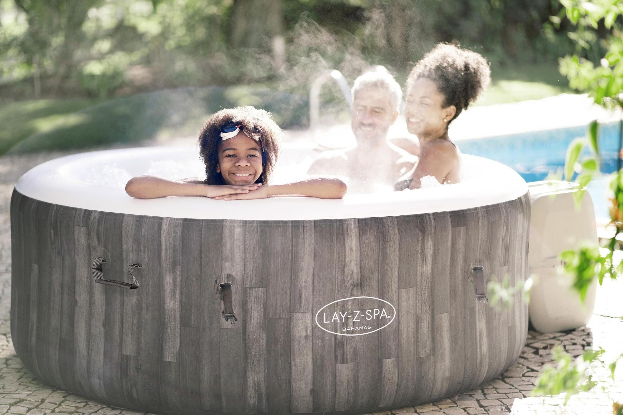 Opblaasbare bubbelbaden Lay-Z Spa Lay-Z-Spa Bahamas AirJet opblaasbare spa 2-4 personen Bestway 6
