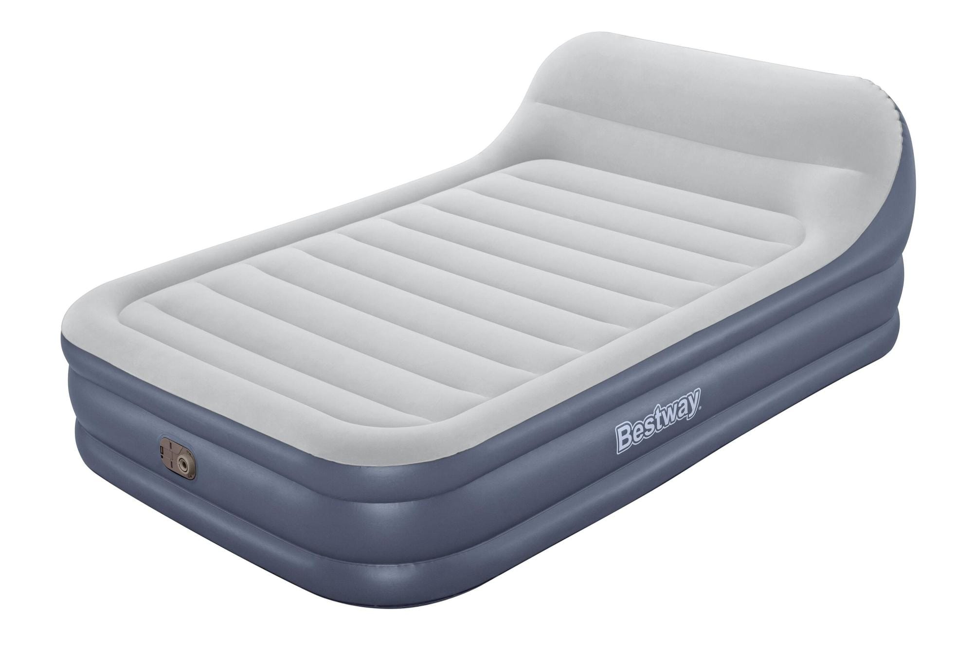 Luchtbed Bestway Tritech SleekFlow Queen Luchtmatras met Hoofdbord en Ingebouwde AC-Pomp 2,26 m x 1,52 m x 84 cm Bestway 1