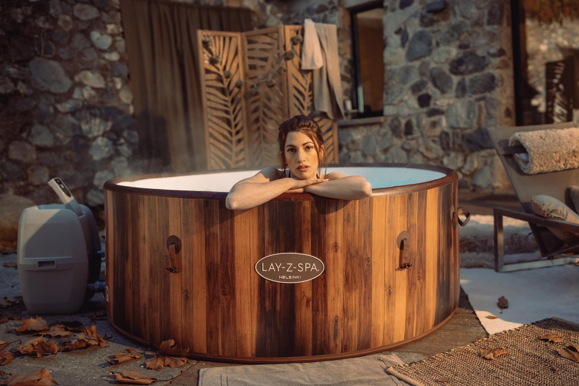 Opblaasbare bubbelbaden Lay-Z Spa Lay-Z-Spa Helsinki AirJet opblaasbare spa 5-7 personen Bestway 3