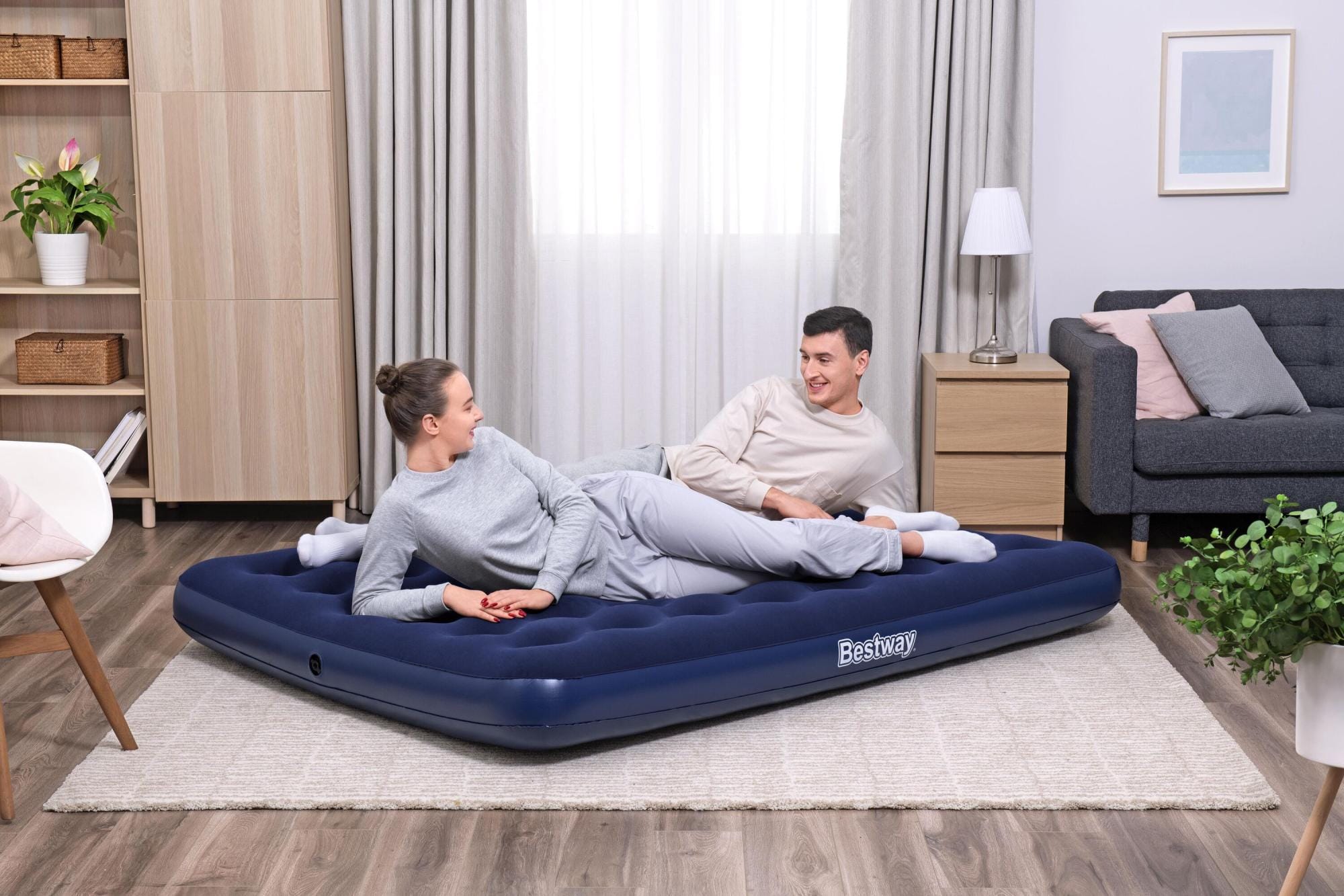 Luchtbed Bestway Queen Luchtmatras 2,03 m x 1,52 m x 22 cm Bestway 1