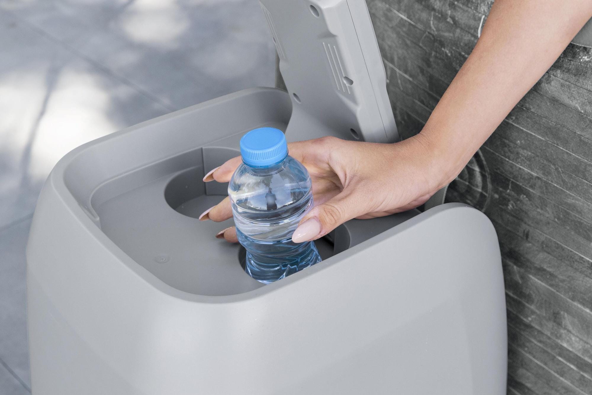 Opblaasbare bubbelbaden Lay-Z Spa Lay-Z-Spa Budapest AirJet opblaasbare spa 4-6 personen Bestway 6