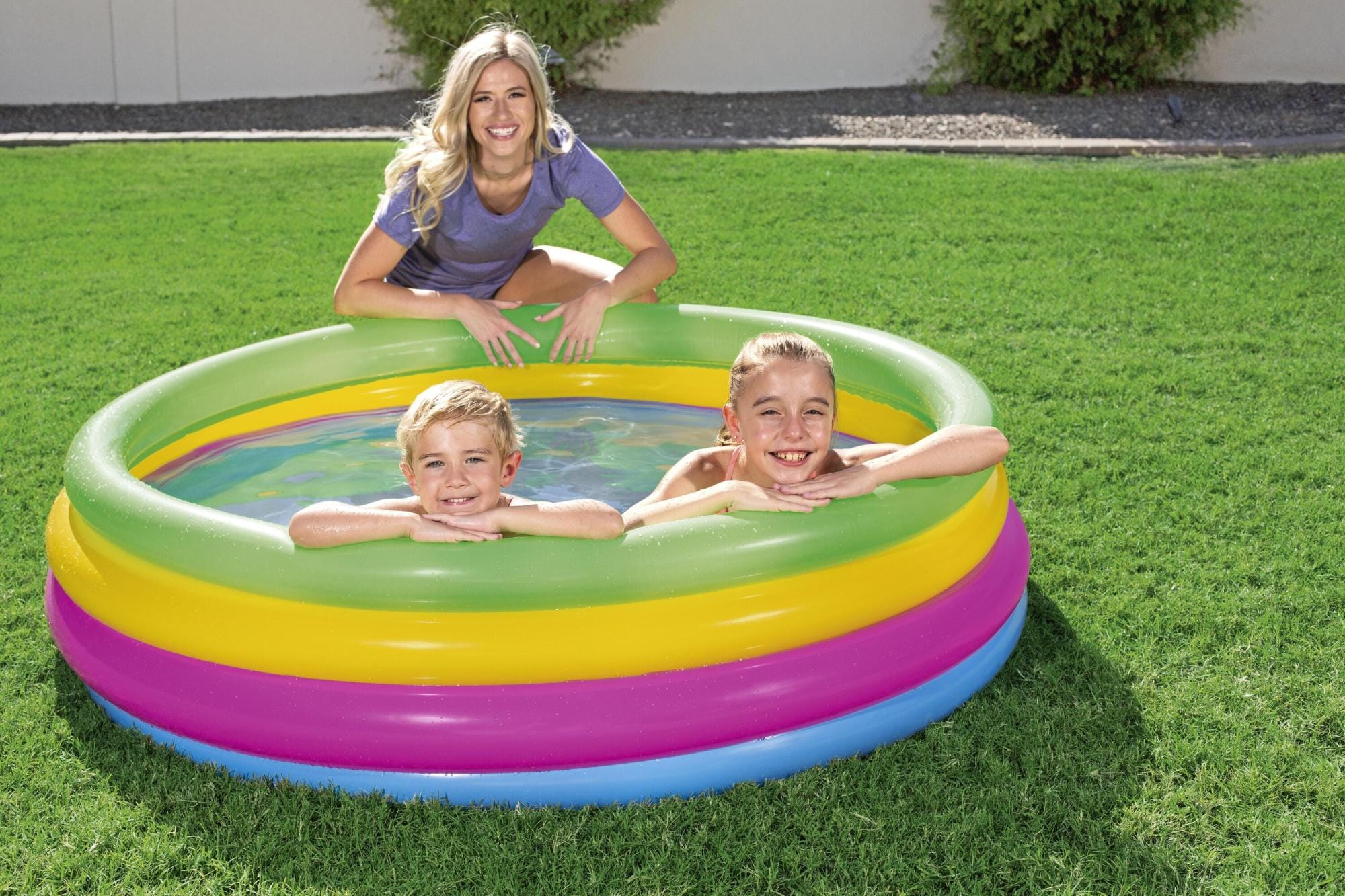 Opblaasbare spullen voor kinderen Bestway Swim Squad Opblaasbaar Kinderzwembad 1,57 m Bestway 2