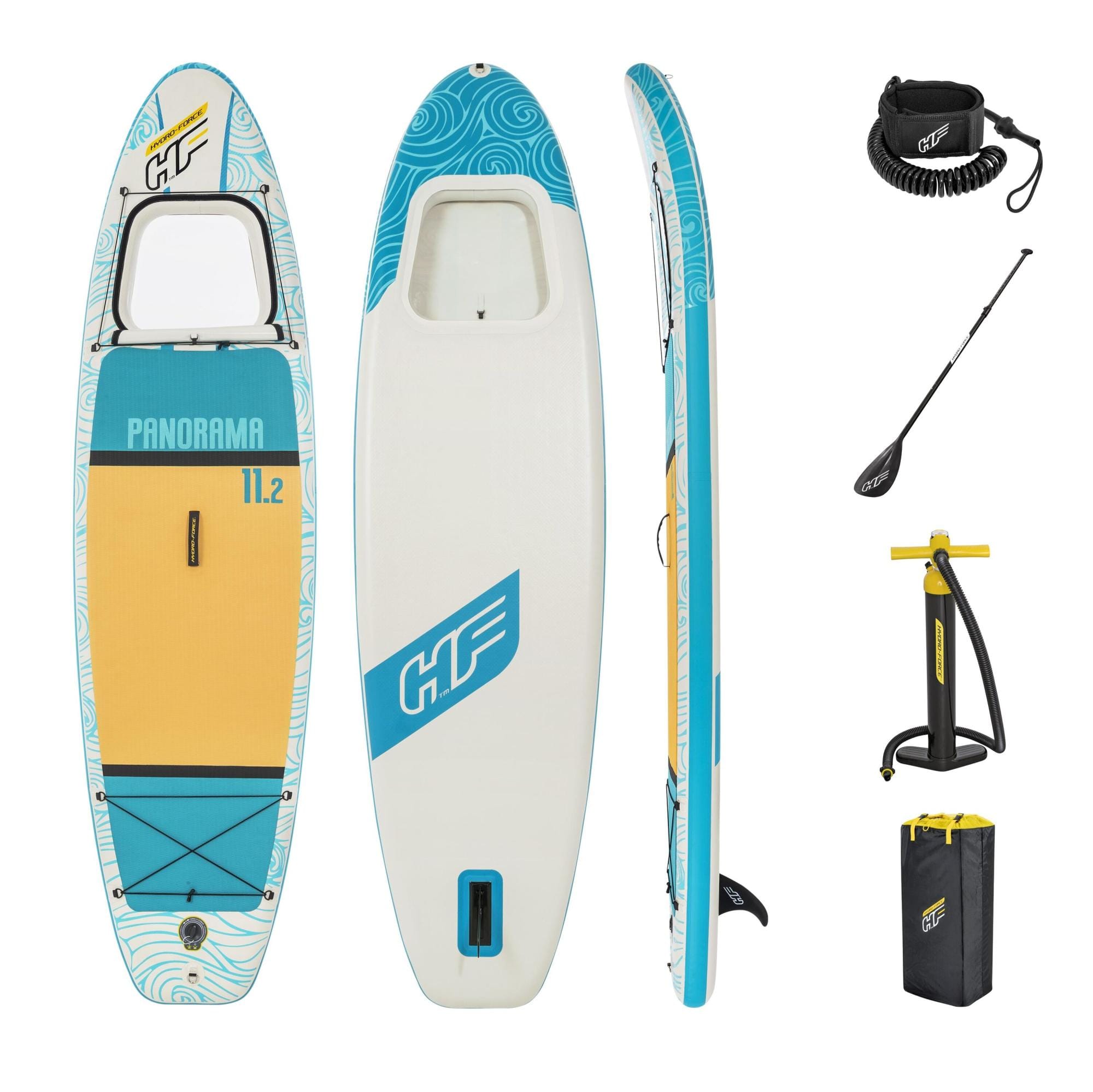 SUP en kajak Panorama opblaasbaar SUP-board van 340x89 cm Bestway 1