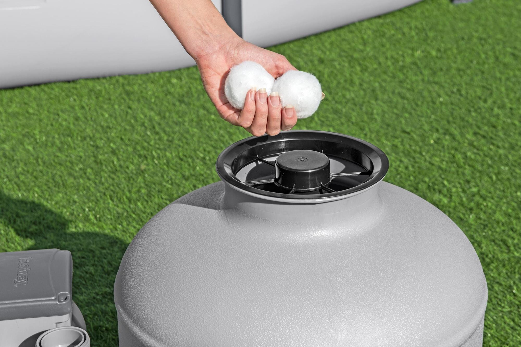 Accessoires Bestway 8.327 L Zandfilterpomp voor Bovengrondse Zwembaden Bestway 4