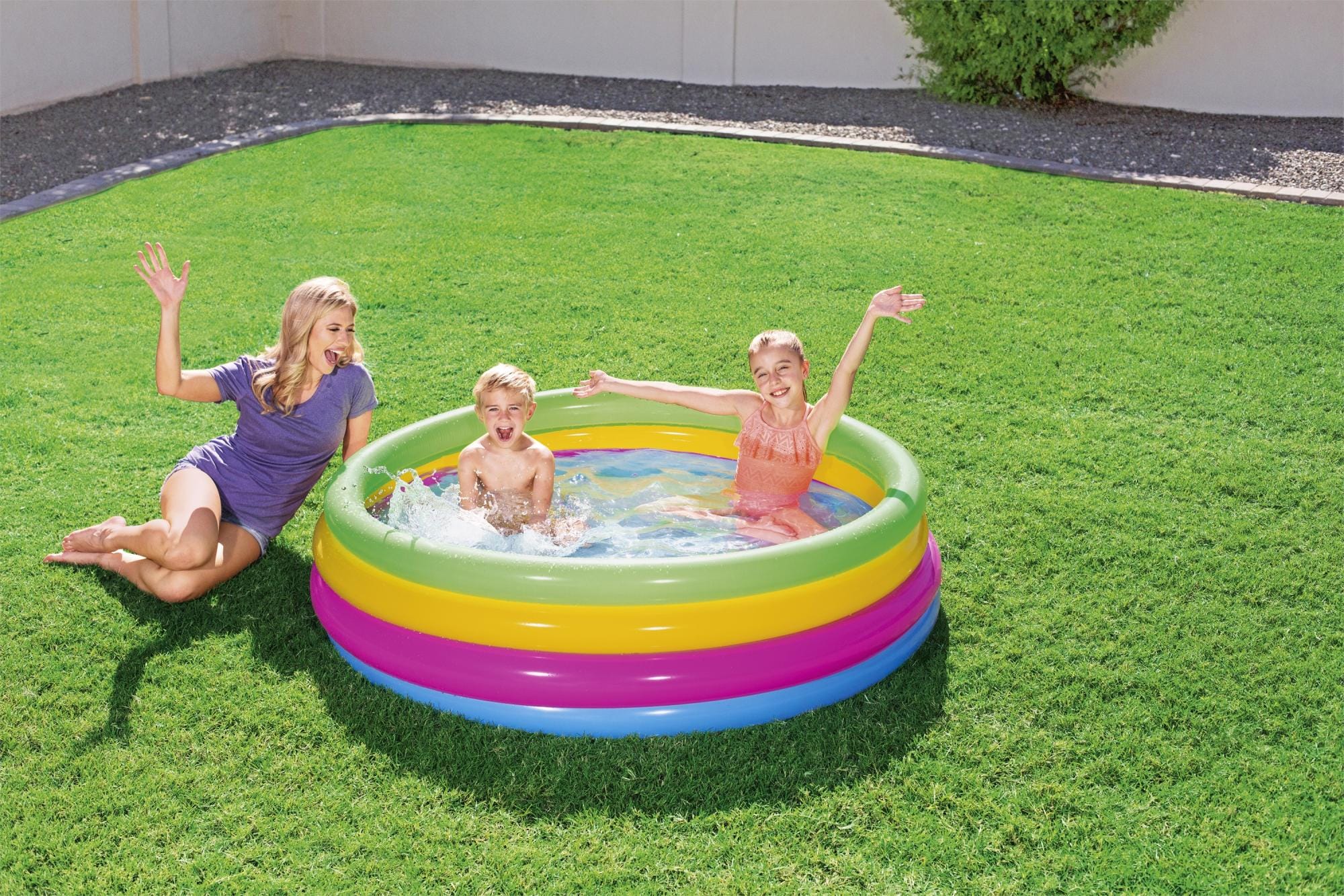 Opblaasbare spullen voor kinderen Bestway Swim Squad Opblaasbaar Kinderzwembad 1,57 m Bestway 6