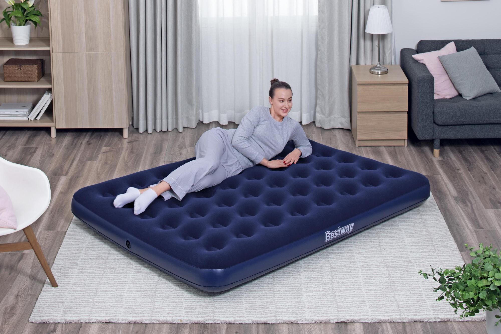 Luchtbed Bestway Queen Luchtmatras 2,03 m x 1,52 m x 22 cm Bestway 10