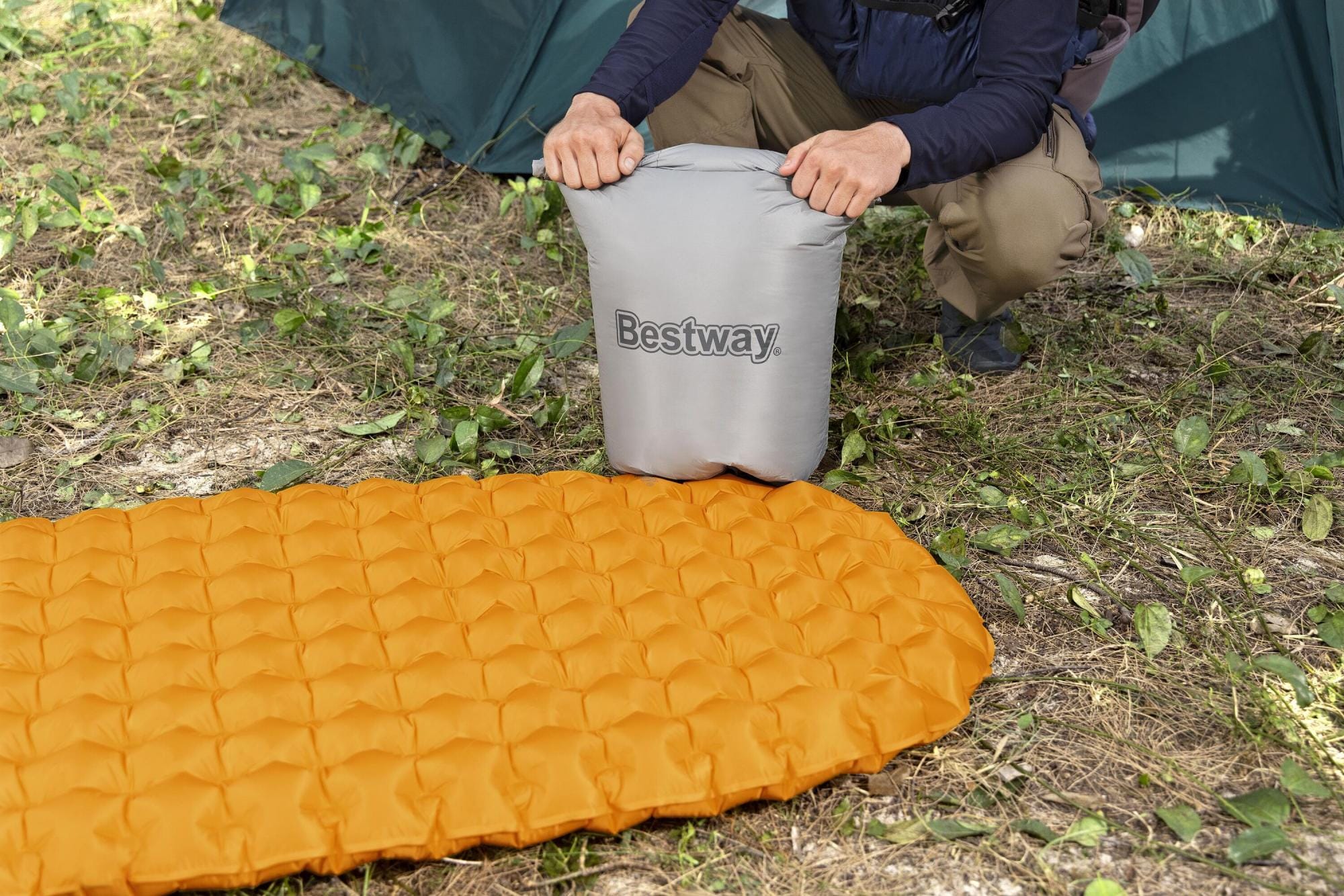 Luchtbed Bestway RidgeLite Geïsoleerde Grote Mummy Slaapmat Bestway 15